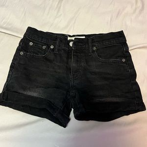 Black Gap Denim Shorts